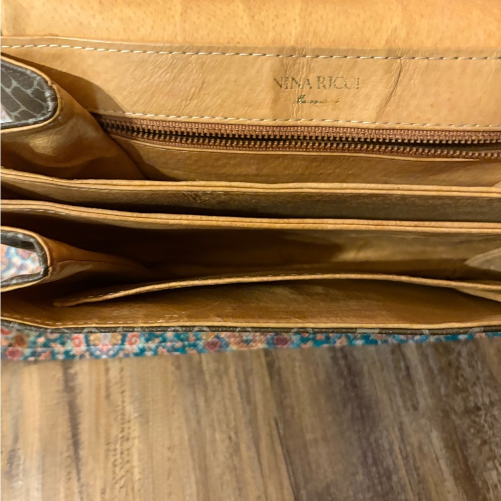 Nina Ricca Vintage Giraffe Print Bag - Picture 4 of 5